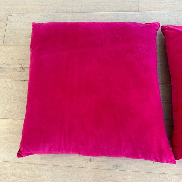 Custom Hot Pink Euro Shams - Picture 1 of 5